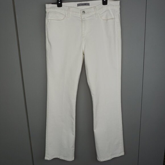 New Joe's Jeans Mid Rise Petite Bootcut Jeans in White size 32P - Picture 3 of 15